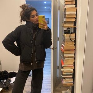 H&M Divided Padded cropped bomber